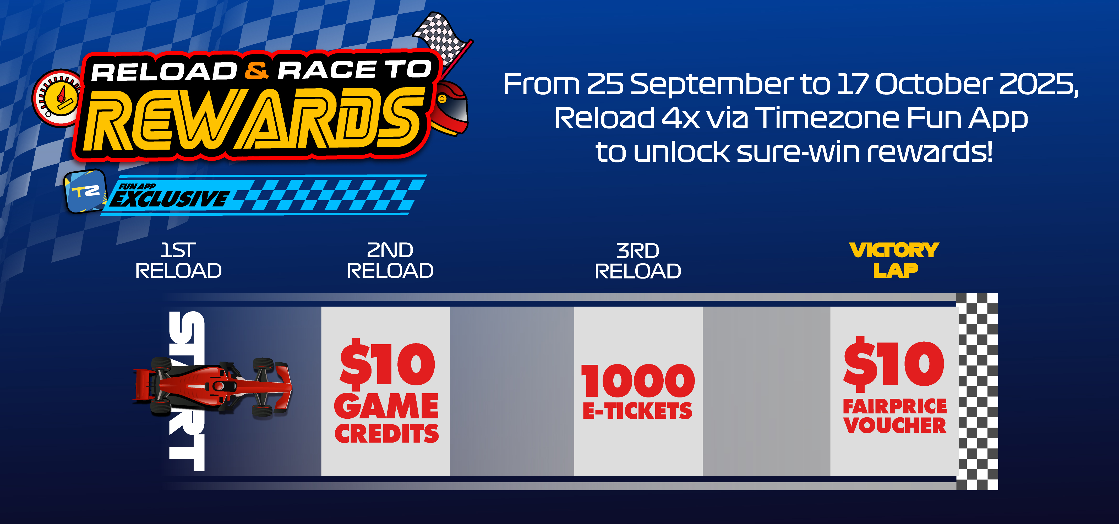 Reload & Race To Rewards!