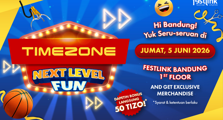 Wahana Bermain di Bandung : Timezone Festlink Bandung