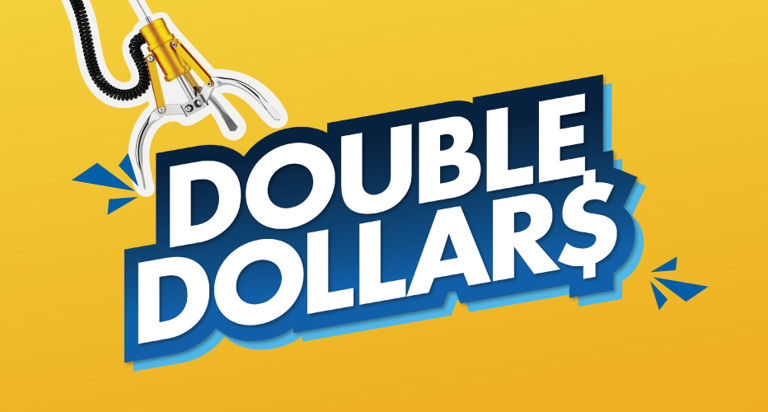 Double Dollars! Double Dollars!