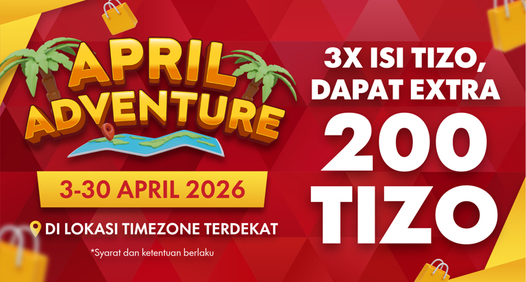 Reload 3x Get 200 Tizo