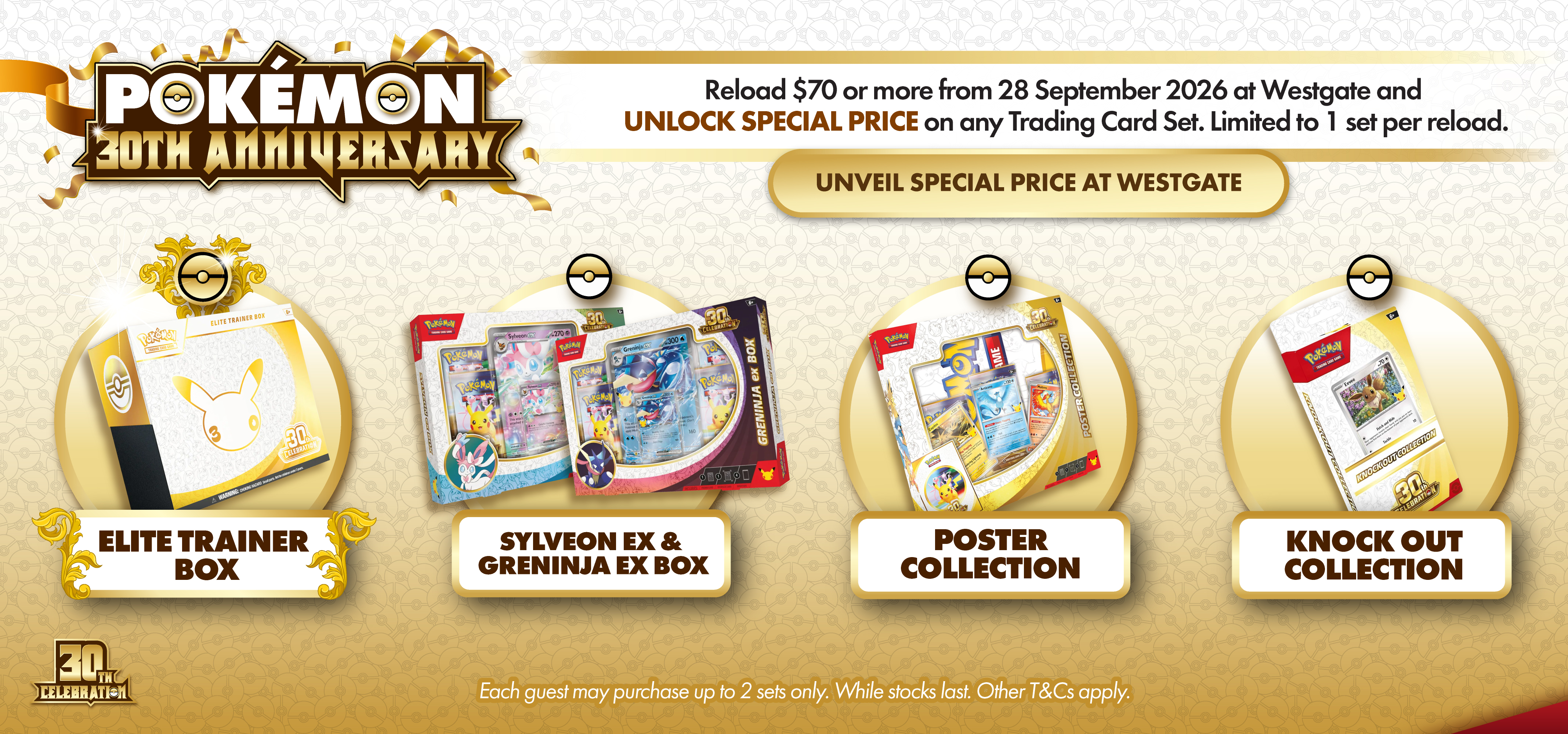 TCG Pokémon 30th Anniversary
