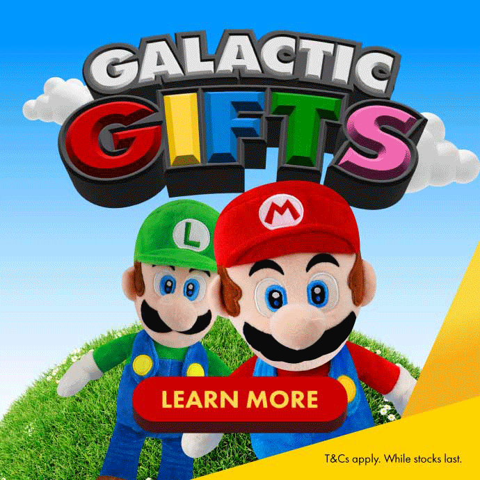 Score a Super Mario plush!