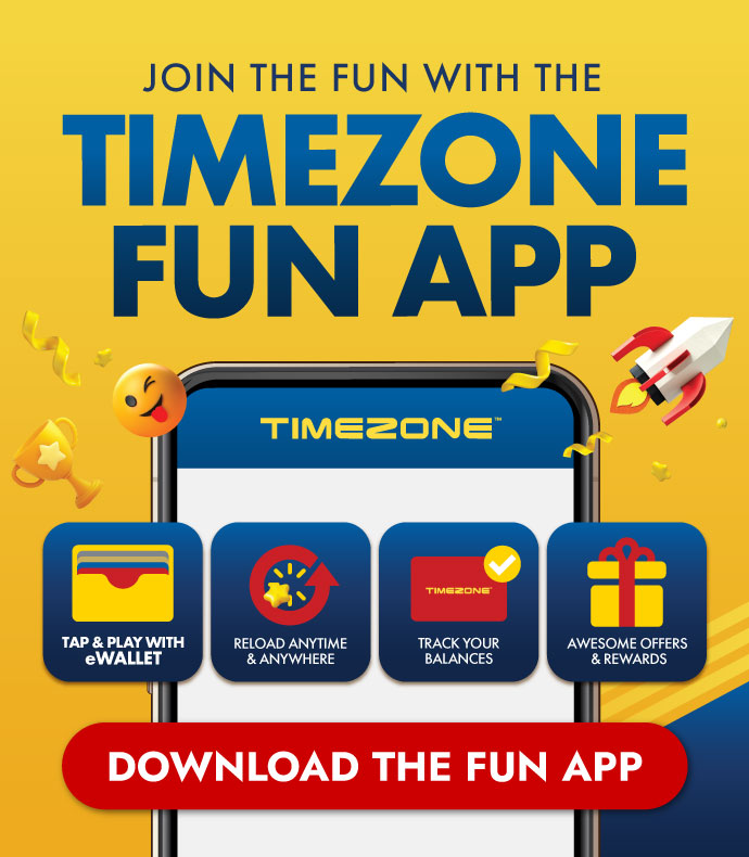 Timezone Fun App available on Apple App store & Google Play store