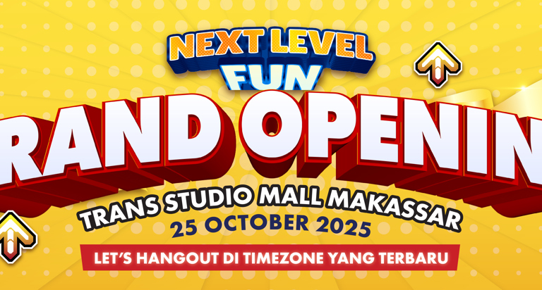 Wahana Bermain di Makassar : Timezone Trans Studio Mall Makassar