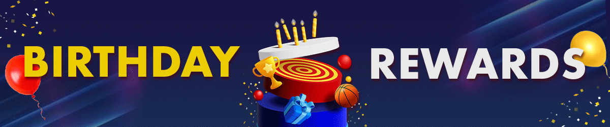 Blue and Gold Membership Birthday Rewards