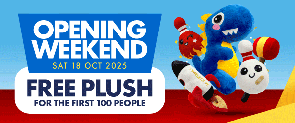 Timezone Eastgardens free push for first 100 people