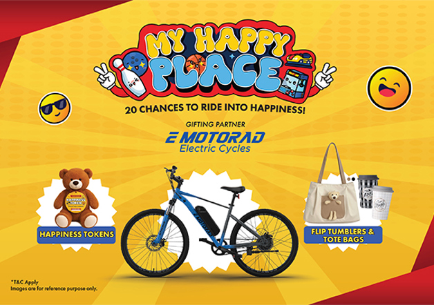 March into Happiness at your happy place