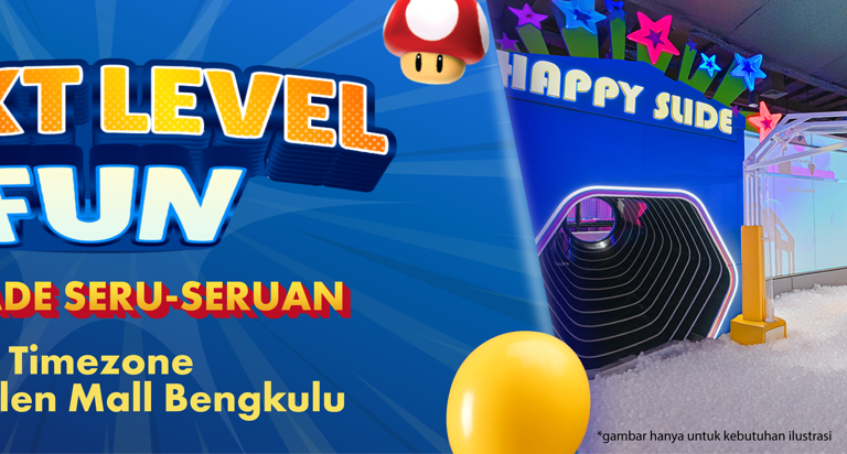 Wahana Bermain di Kota Bengkulu: Timezone Bencoolen Mall