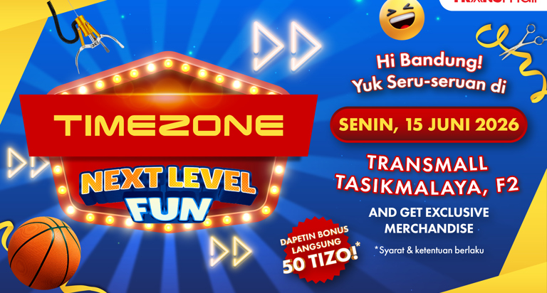 Wahana Bermain di Jawa Barat : Timezone Transmall Tasikmalaya